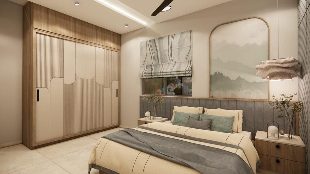 Master Bedroom Interior Design Ideas for Homes in Lohegaon, Pune